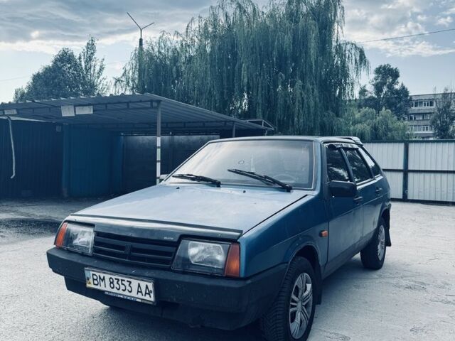 Синий ВАЗ 2109, объемом двигателя 1.5 л и пробегом 123 тыс. км за 1053 $, фото 1 на Automoto.ua