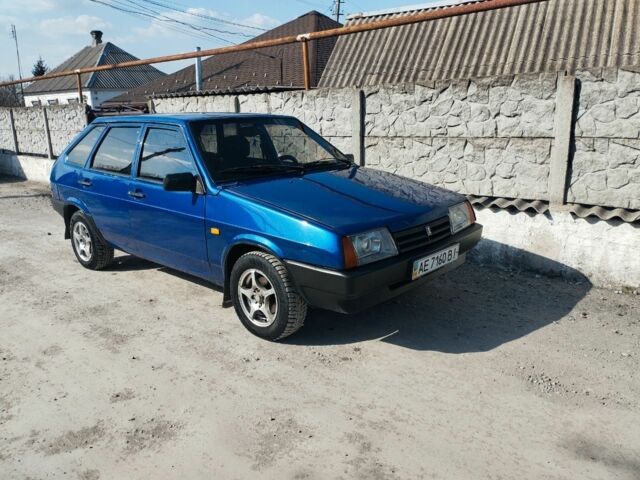 Синій ВАЗ 2109, об'ємом двигуна 1.3 л та пробігом 42 тис. км за 813 $, фото 1 на Automoto.ua