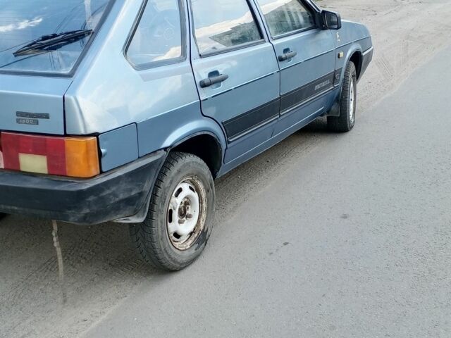 Синий ВАЗ 2109, объемом двигателя 1.5 л и пробегом 55 тыс. км за 849 $, фото 1 на Automoto.ua