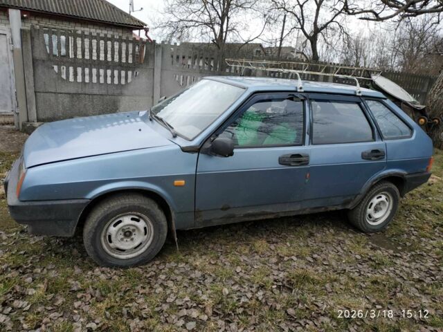 Синий ВАЗ 2109, объемом двигателя 0 л и пробегом 220 тыс. км за 500 $, фото 1 на Automoto.ua