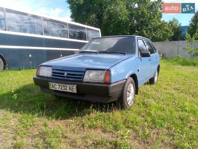 Синий ВАЗ 2109, объемом двигателя 1.45 л и пробегом 999 тыс. км за 1079 $, фото 1 на Automoto.ua