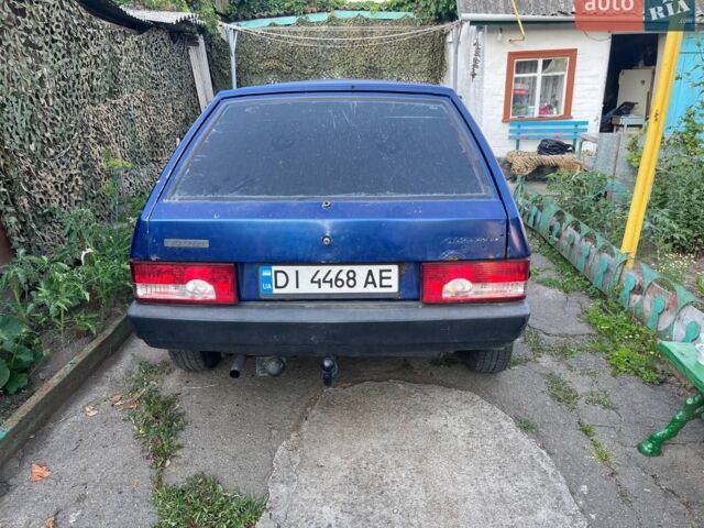Синий ВАЗ 2109, объемом двигателя 1.1 л и пробегом 62 тыс. км за 860 $, фото 1 на Automoto.ua