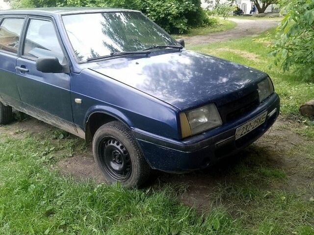Синий ВАЗ 2109, объемом двигателя 1.5 л и пробегом 538 тыс. км за 350 $, фото 1 на Automoto.ua