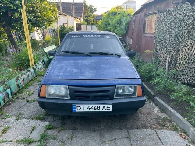 Синий ВАЗ 2109, объемом двигателя 1.1 л и пробегом 62 тыс. км за 861 $, фото 1 на Automoto.ua
