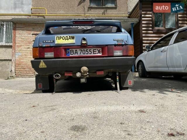 Синий ВАЗ 2109, объемом двигателя 1.1 л и пробегом 335 тыс. км за 1200 $, фото 1 на Automoto.ua