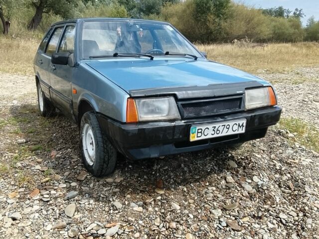 Синій ВАЗ 2109, об'ємом двигуна 1.3 л та пробігом 1 тис. км за 450 $, фото 1 на Automoto.ua