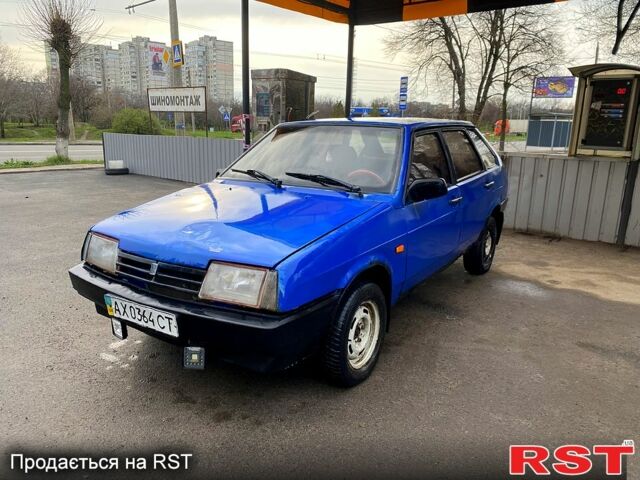 Синий ВАЗ 2109, объемом двигателя 1.5 л и пробегом 100 тыс. км за 550 $, фото 1 на Automoto.ua
