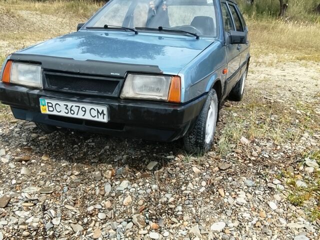 Синий ВАЗ 2109, объемом двигателя 1.3 л и пробегом 100 тыс. км за 471 $, фото 1 на Automoto.ua