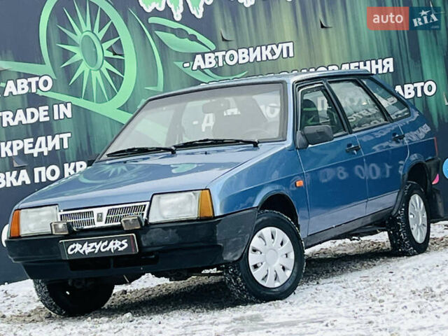 Синій ВАЗ 2109, об'ємом двигуна 1.5 л та пробігом 86 тис. км за 950 $, фото 1 на Automoto.ua