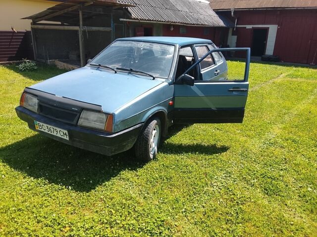 Синий ВАЗ 2109, объемом двигателя 1.3 л и пробегом 1 тыс. км за 446 $, фото 1 на Automoto.ua