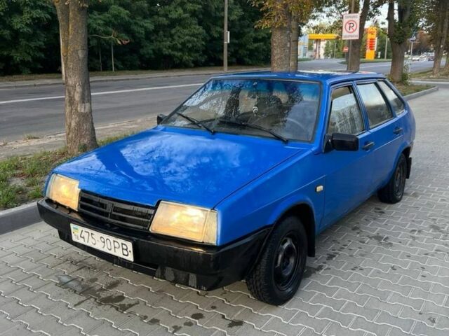 Синій ВАЗ 2109, об'ємом двигуна 0 л та пробігом 150 тис. км за 600 $, фото 1 на Automoto.ua