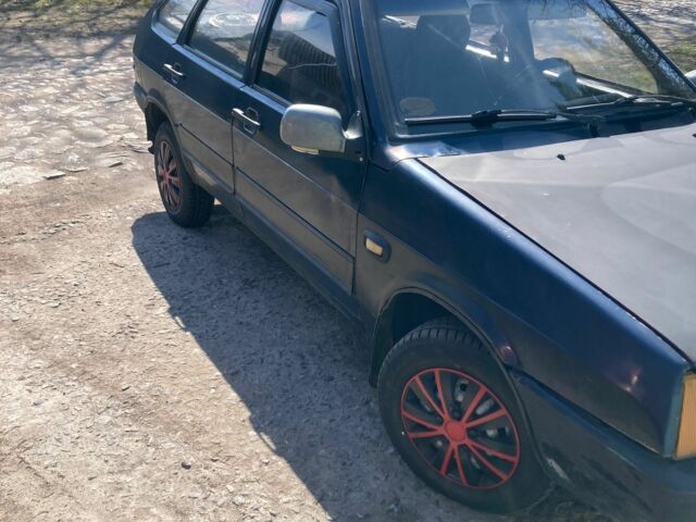 Синій ВАЗ 2109, об'ємом двигуна 1.3 л та пробігом 100 тис. км за 700 $, фото 1 на Automoto.ua