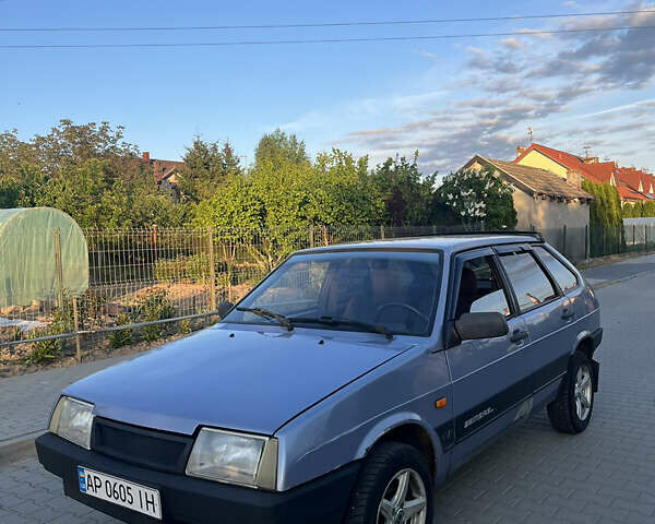 Синий ВАЗ 2109, объемом двигателя 1.5 л и пробегом 150 тыс. км за 1300 $, фото 1 на Automoto.ua
