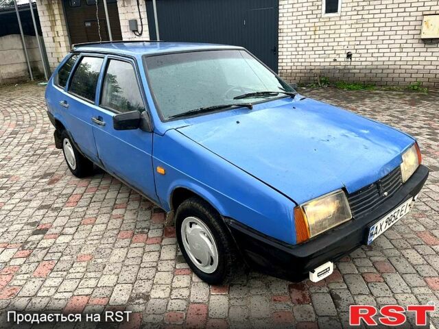 Синий ВАЗ 2109, объемом двигателя 1.5 л и пробегом 150 тыс. км за 720 $, фото 1 на Automoto.ua
