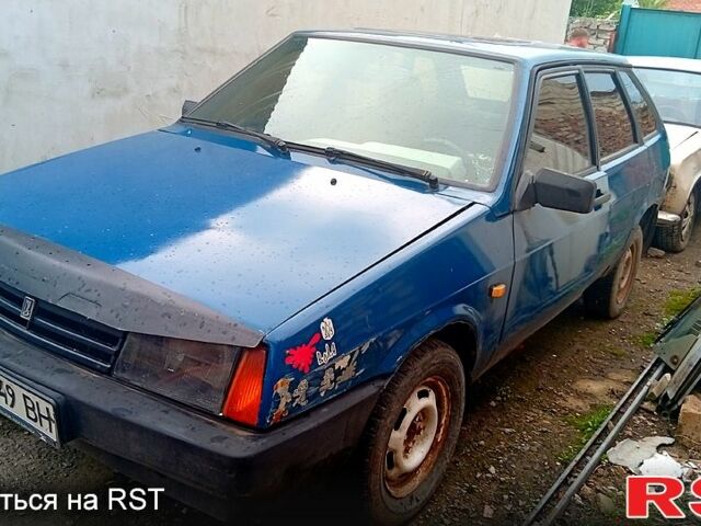 Синий ВАЗ 2109, объемом двигателя 1.5 л и пробегом 0 тыс. км за 500 $, фото 1 на Automoto.ua