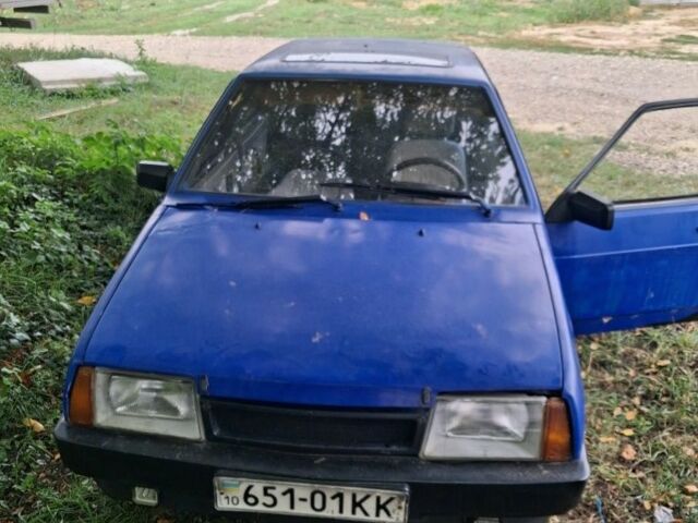 Синий ВАЗ 2109, объемом двигателя 0 л и пробегом 77 тыс. км за 382 $, фото 1 на Automoto.ua