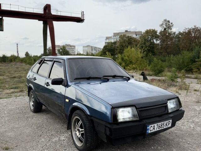 Синий ВАЗ 2109, объемом двигателя 1.5 л и пробегом 324 тыс. км за 1498 $, фото 1 на Automoto.ua