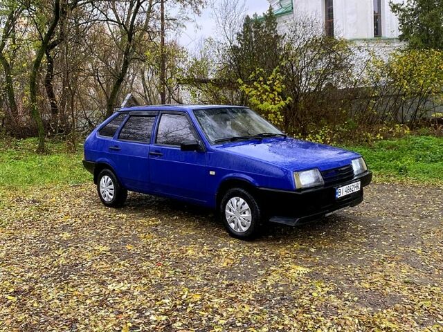 Синий ВАЗ 2109, объемом двигателя 1.3 л и пробегом 100 тыс. км за 1300 $, фото 1 на Automoto.ua