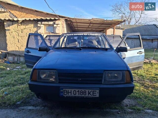 Синий ВАЗ 2109, объемом двигателя 1.5 л и пробегом 115 тыс. км за 1400 $, фото 1 на Automoto.ua