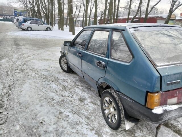 Синій ВАЗ 2109, об'ємом двигуна 1 л та пробігом 2 тис. км за 650 $, фото 1 на Automoto.ua