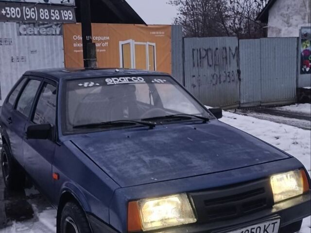 Синій ВАЗ 2109, об'ємом двигуна 1.5 л та пробігом 700 тис. км за 800 $, фото 1 на Automoto.ua