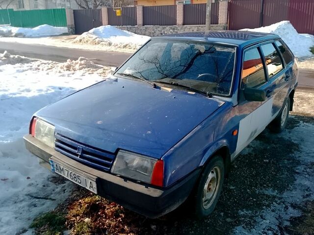 Синій ВАЗ 2109, об'ємом двигуна 1.5 л та пробігом 150 тис. км за 700 $, фото 1 на Automoto.ua