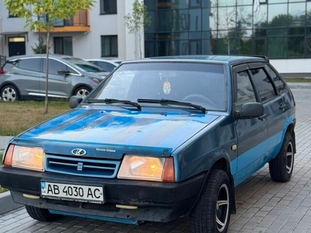 Синий ВАЗ 2109, объемом двигателя 1.5 л и пробегом 120 тыс. км за 777 $, фото 1 на Automoto.ua
