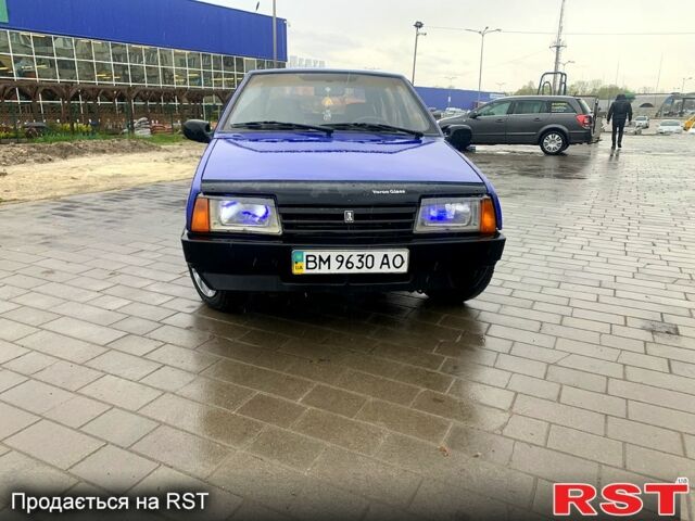 Синий ВАЗ 2109, объемом двигателя 1.5 л и пробегом 250 тыс. км за 1000 $, фото 1 на Automoto.ua