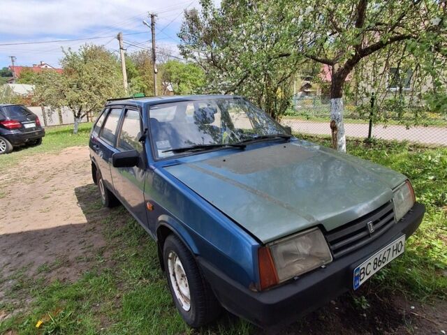 Синий ВАЗ 2109, объемом двигателя 1.5 л и пробегом 37 тыс. км за 686 $, фото 1 на Automoto.ua