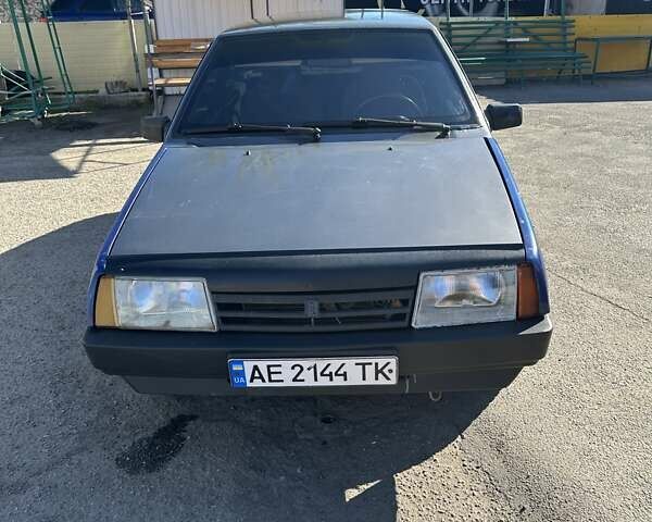 Синий ВАЗ 2109, объемом двигателя 1.5 л и пробегом 100 тыс. км за 1200 $, фото 1 на Automoto.ua