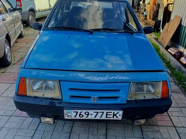 Синий ВАЗ 2109, объемом двигателя 1.5 л и пробегом 100 тыс. км за 500 $, фото 1 на Automoto.ua