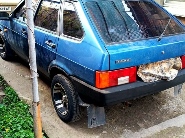 Синий ВАЗ 2109, объемом двигателя 1.5 л и пробегом 60 тыс. км за 1560 $, фото 1 на Automoto.ua