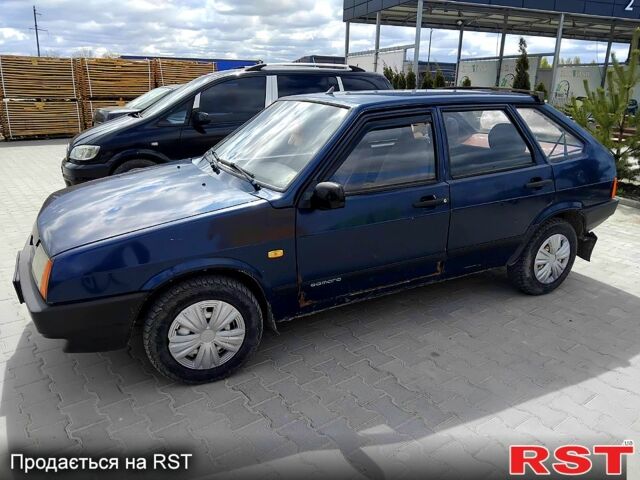 Синий ВАЗ 2109, объемом двигателя 1.5 л и пробегом 93 тыс. км за 900 $, фото 1 на Automoto.ua