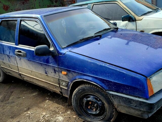 Синий ВАЗ 2109, объемом двигателя 0 л и пробегом 150 тыс. км за 499 $, фото 1 на Automoto.ua
