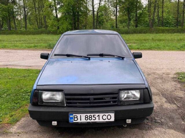 Синий ВАЗ 2109, объемом двигателя 1.5 л и пробегом 119 тыс. км за 341 $, фото 1 на Automoto.ua