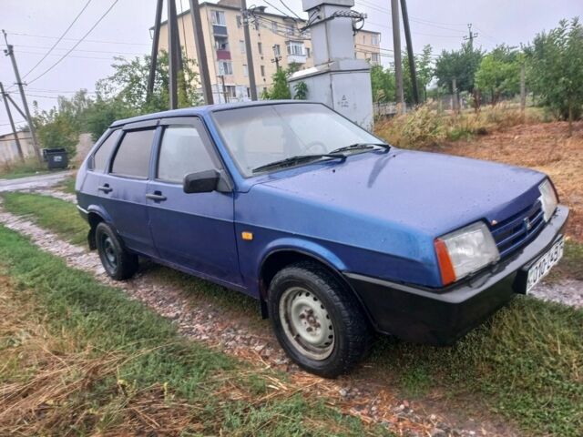 Синий ВАЗ 2109, объемом двигателя 0 л и пробегом 300 тыс. км за 449 $, фото 1 на Automoto.ua