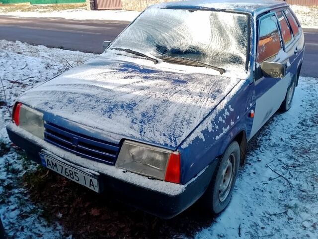 Синій ВАЗ 2109, об'ємом двигуна 1.5 л та пробігом 0 тис. км за 700 $, фото 1 на Automoto.ua
