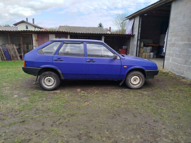 Синій ВАЗ 2109, об'ємом двигуна 1.5 л та пробігом 150 тис. км за 499 $, фото 1 на Automoto.ua