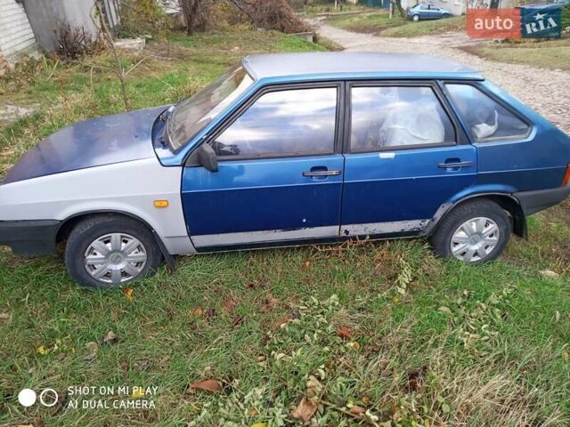 Синій ВАЗ 2109, об'ємом двигуна 1.5 л та пробігом 80 тис. км за 1400 $, фото 1 на Automoto.ua