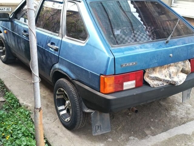 Синий ВАЗ 2109, объемом двигателя 1.5 л и пробегом 400 тыс. км за 1487 $, фото 1 на Automoto.ua