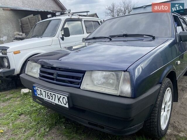 Синий ВАЗ 2109, объемом двигателя 1.6 л и пробегом 88 тыс. км за 1700 $, фото 1 на Automoto.ua