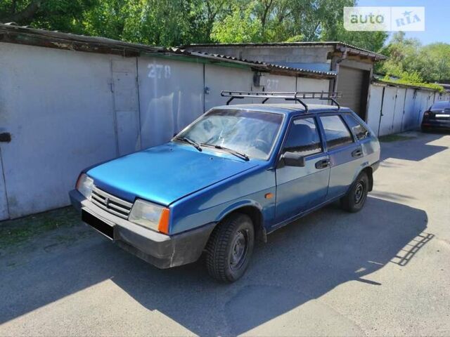 Синий ВАЗ 2109, объемом двигателя 1.5 л и пробегом 999 тыс. км за 1600 $, фото 1 на Automoto.ua