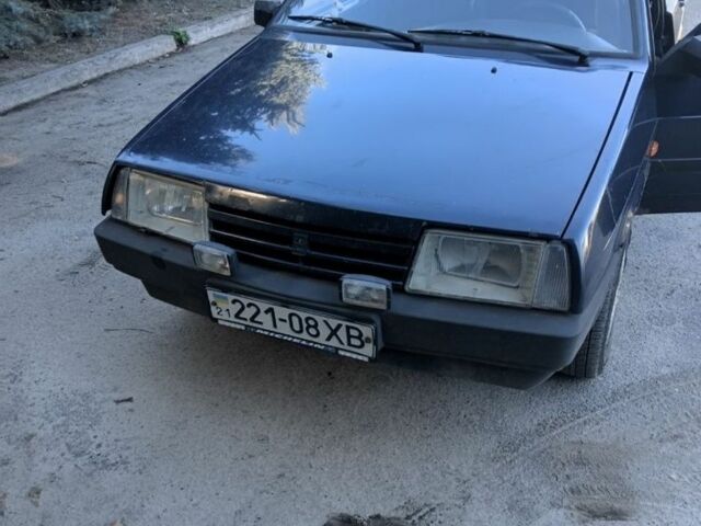 Синий ВАЗ 2109, объемом двигателя 1.5 л и пробегом 200 тыс. км за 1400 $, фото 1 на Automoto.ua