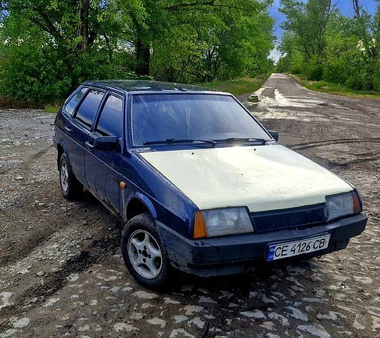 Синий ВАЗ 2109, объемом двигателя 1.5 л и пробегом 150 тыс. км за 700 $, фото 1 на Automoto.ua