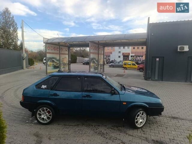Синий ВАЗ 2109, объемом двигателя 1.5 л и пробегом 158 тыс. км за 1250 $, фото 1 на Automoto.ua