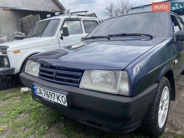 Синий ВАЗ 2109, объемом двигателя 1.6 л и пробегом 88 тыс. км за 1700 $, фото 1 на Automoto.ua