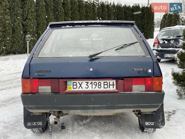 Синій ВАЗ 2109, об'ємом двигуна 1.6 л та пробігом 67 тис. км за 1150 $, фото 1 на Automoto.ua