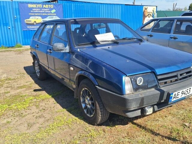 Синий ВАЗ 2109, объемом двигателя 1.5 л и пробегом 200 тыс. км за 1400 $, фото 1 на Automoto.ua