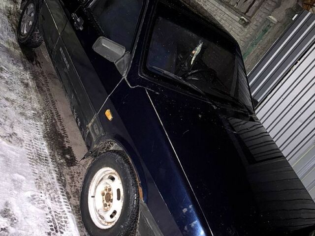 Синий ВАЗ 2109, объемом двигателя 1.6 л и пробегом 326 тыс. км за 700 $, фото 1 на Automoto.ua