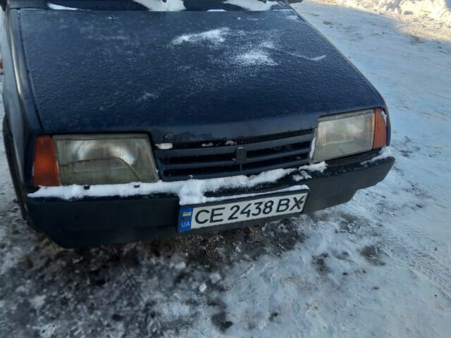 Синій ВАЗ 2109, об'ємом двигуна 1.5 л та пробігом 80 тис. км за 555 $, фото 1 на Automoto.ua